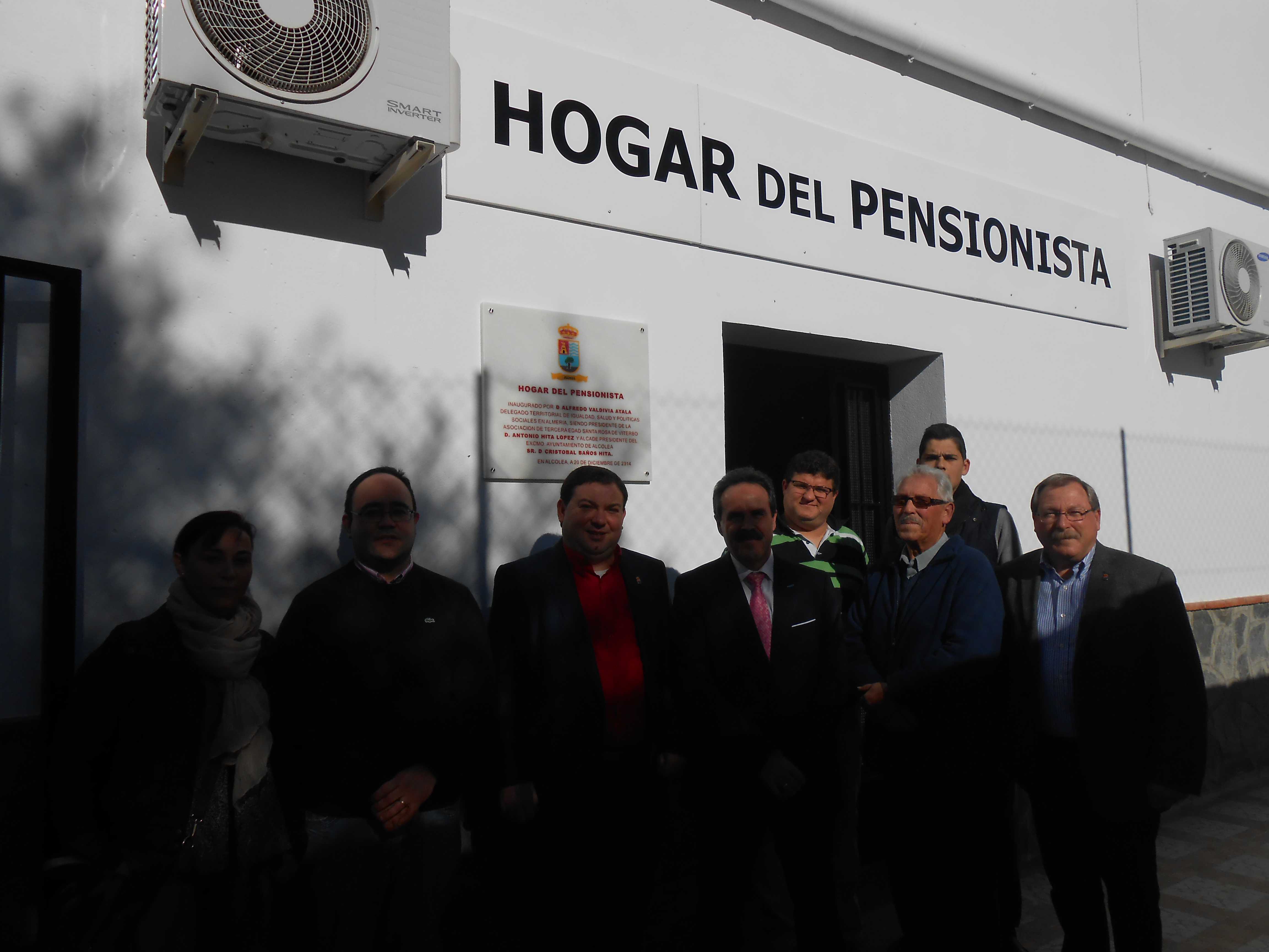 Inauguración del Hogar del Pensionista