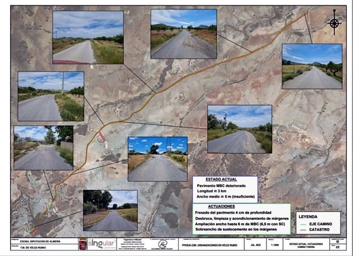 EN PERÍODO DE LICITACIÓN LAS OBRAS DE PLANES PROVINCIALES.