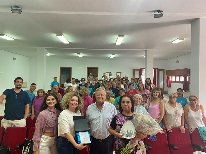 ACTO DE JUBILACIÓN DE CARMEN PIEDAD ROMERO CEVALLOS TRABAJADORA DE CLECE.